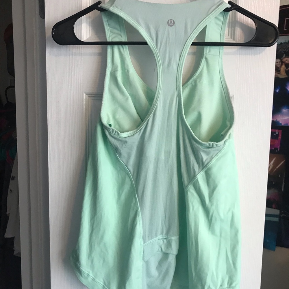 Lululemon Mint Racerback Tank